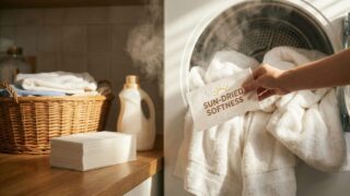 コインランドリー派の必需品！「乾燥機用柔軟剤シート」で、おうちの洗濯がプロ級の仕上がりに変わる理由